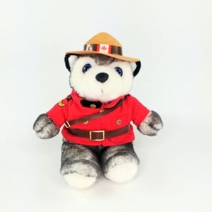 Royal Canadian Mounted Police Husky Stuffed Animal